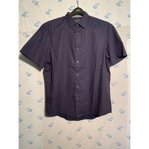 Michael Kors Men’s Short Sleeve Button Down